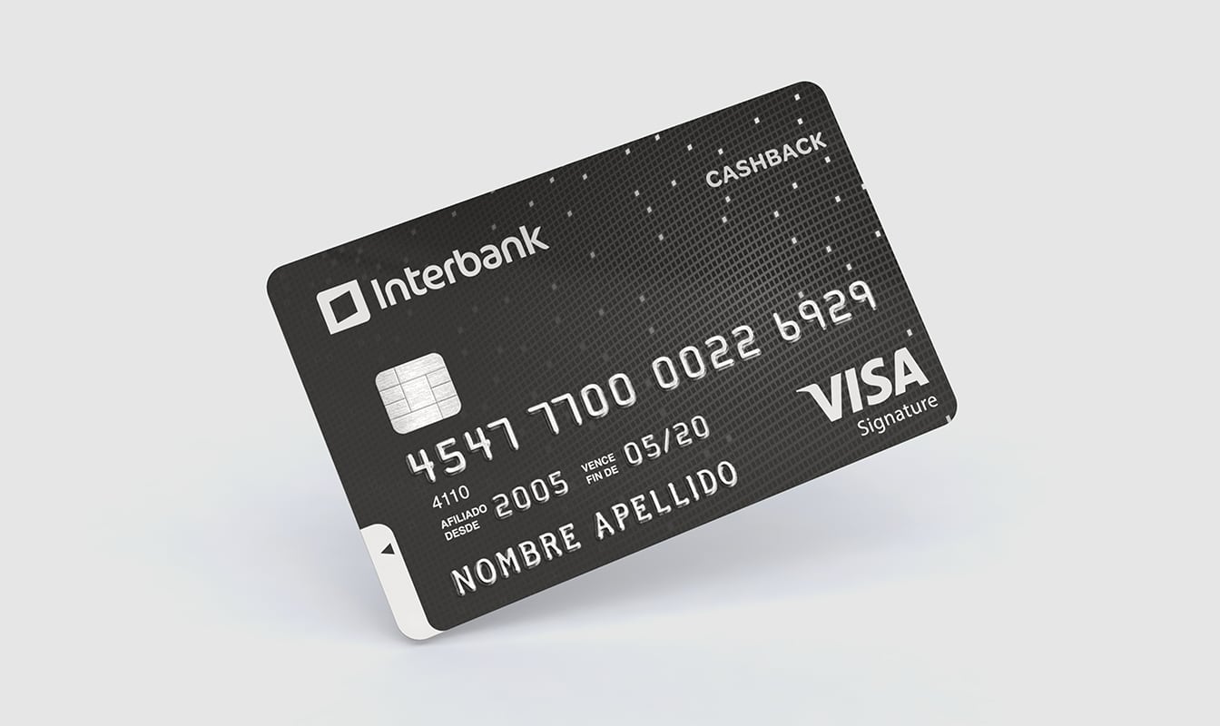 Tarjeta Interbank Visa Signature