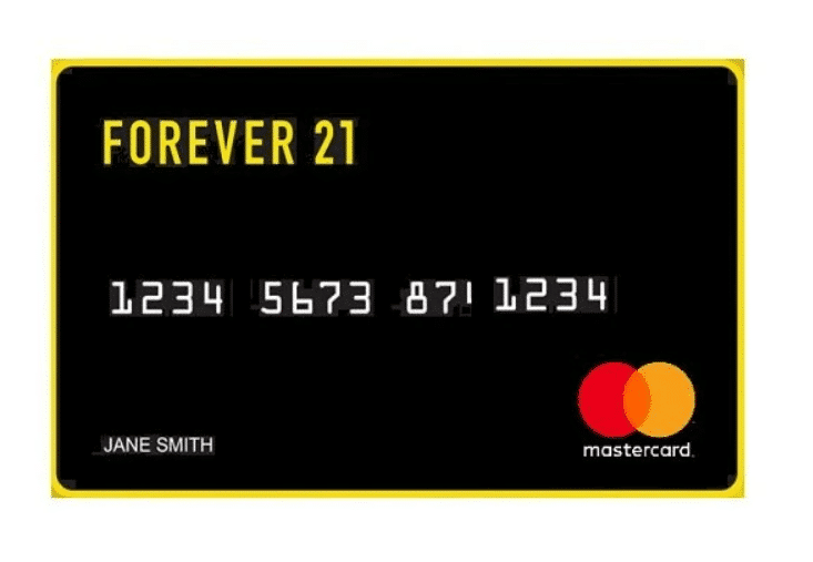 tarjeta Forever 21 Credit Card